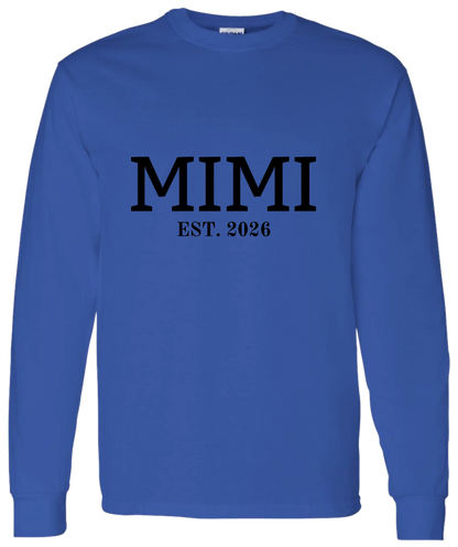 Personalized Mimi & Poppy Matching Shirts BK
