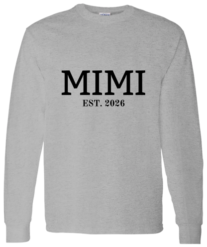 Personalized Mimi & Poppy Matching Shirts BK