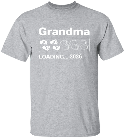 Personalized Grandma & Grandpa Loading Matching Shirts