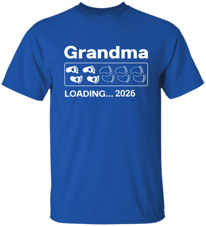 Personalized Grandma & Grandpa Loading Matching Shirts