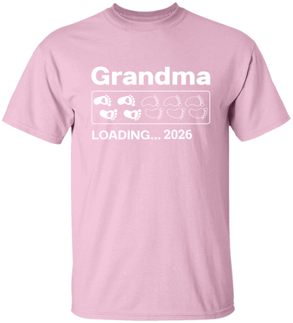 Personalized Grandma & Grandpa Loading Matching Shirts