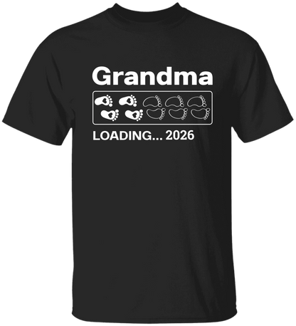 Personalized Grandma & Grandpa Loading Matching Shirts