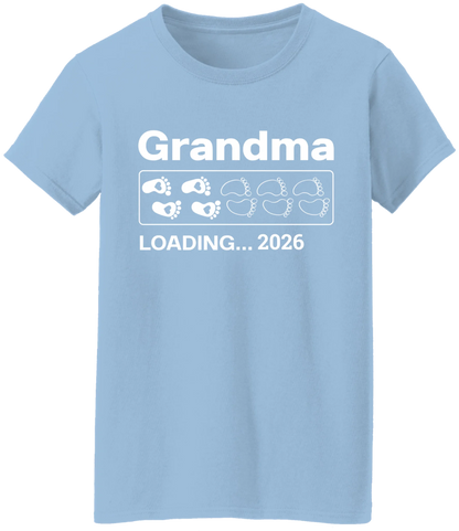 Personalized Grandma & Grandpa Loading Matching Shirts