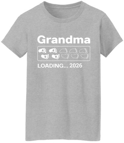 Personalized Grandma & Grandpa Loading Matching Shirts