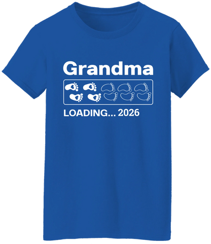 Personalized Grandma & Grandpa Loading Matching Shirts