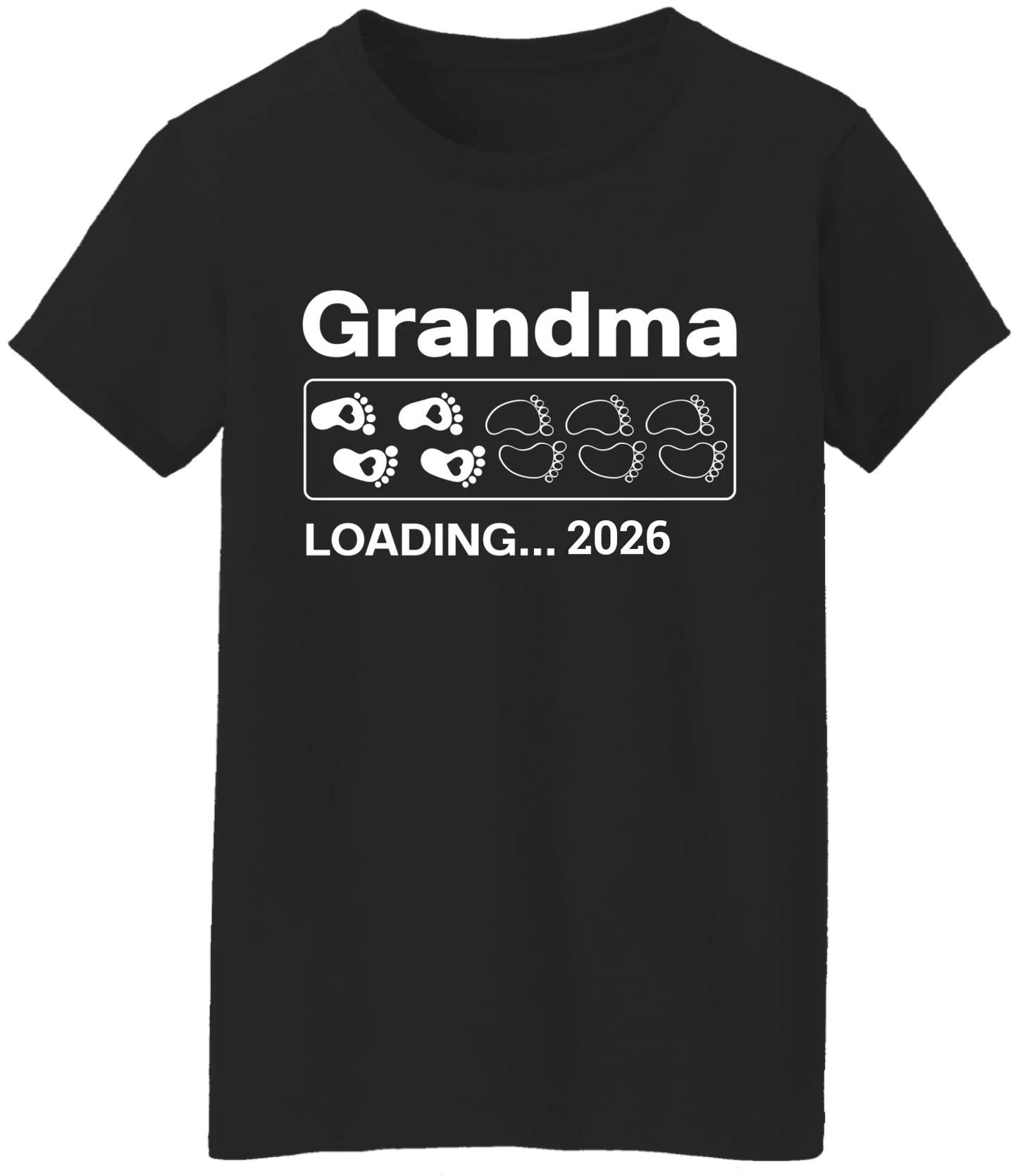 Personalized Grandma & Grandpa Loading Matching Shirts