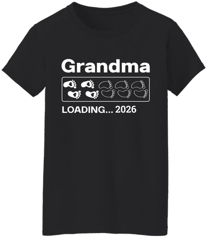 Personalized Grandma & Grandpa Loading Matching Shirts