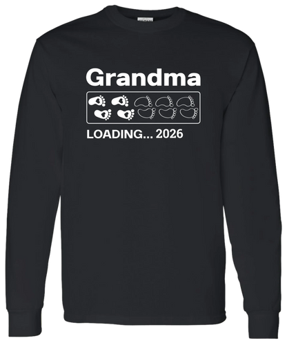 Personalized Grandma & Grandpa Loading Matching Shirts