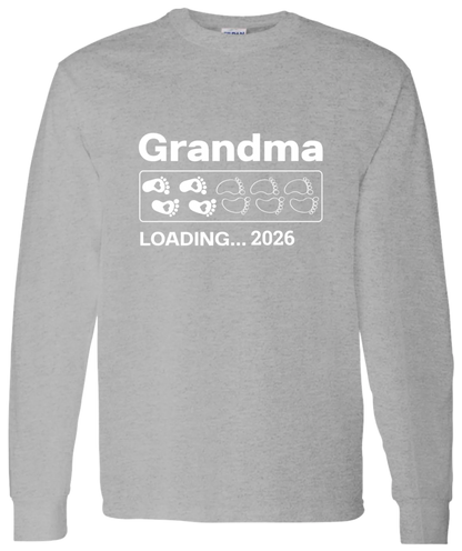 Personalized Grandma & Grandpa Loading Matching Shirts