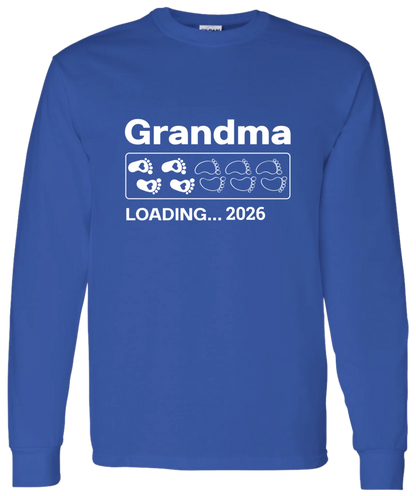 Personalized Grandma & Grandpa Loading Matching Shirts