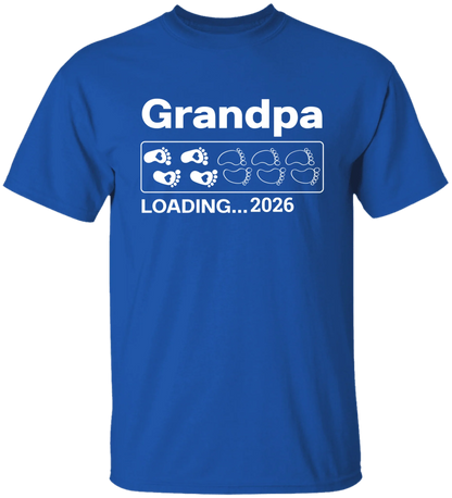Personalized Grandma & Grandpa Loading Matching Shirts