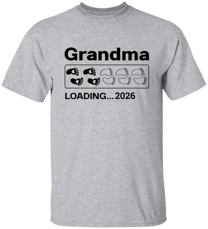 Personalized Grandma & Grandpa Loading Matching Shirts BK