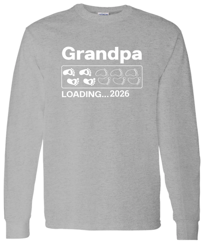 Personalized Grandma & Grandpa Loading Matching Shirts