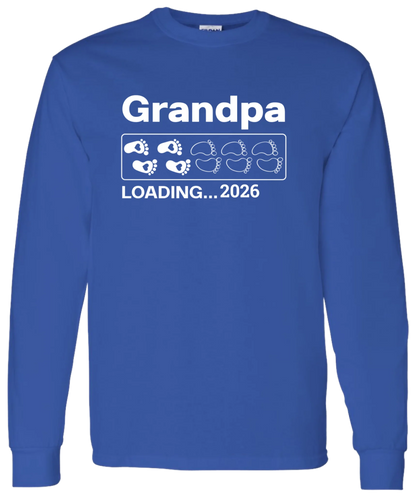 Personalized Grandma & Grandpa Loading Matching Shirts