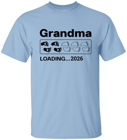 Personalized Grandma & Grandpa Loading Matching Shirts BK
