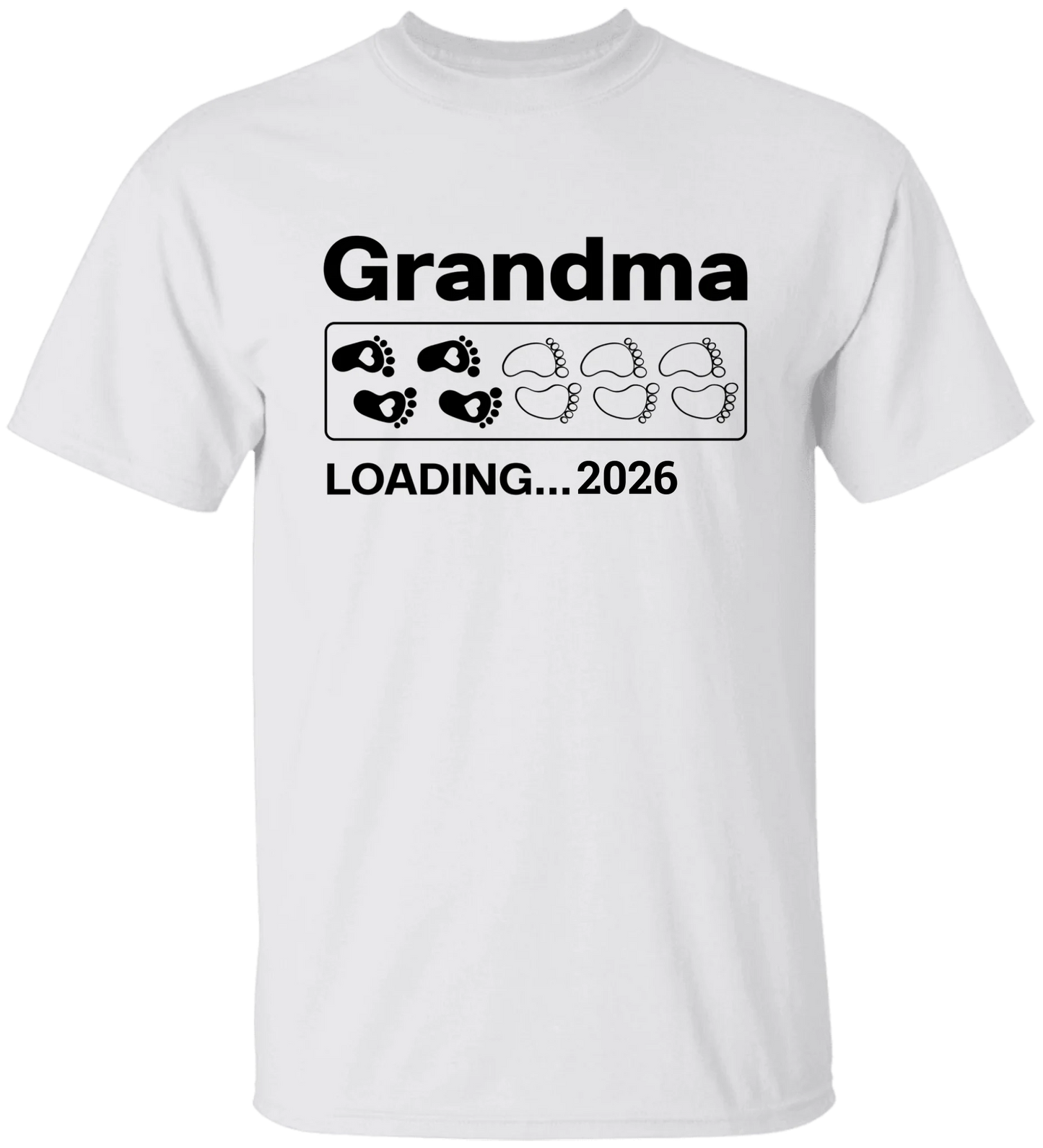 Personalized Grandma & Grandpa Loading Matching Shirts BK
