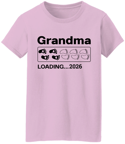 Personalized Grandma & Grandpa Loading Matching Shirts BK
