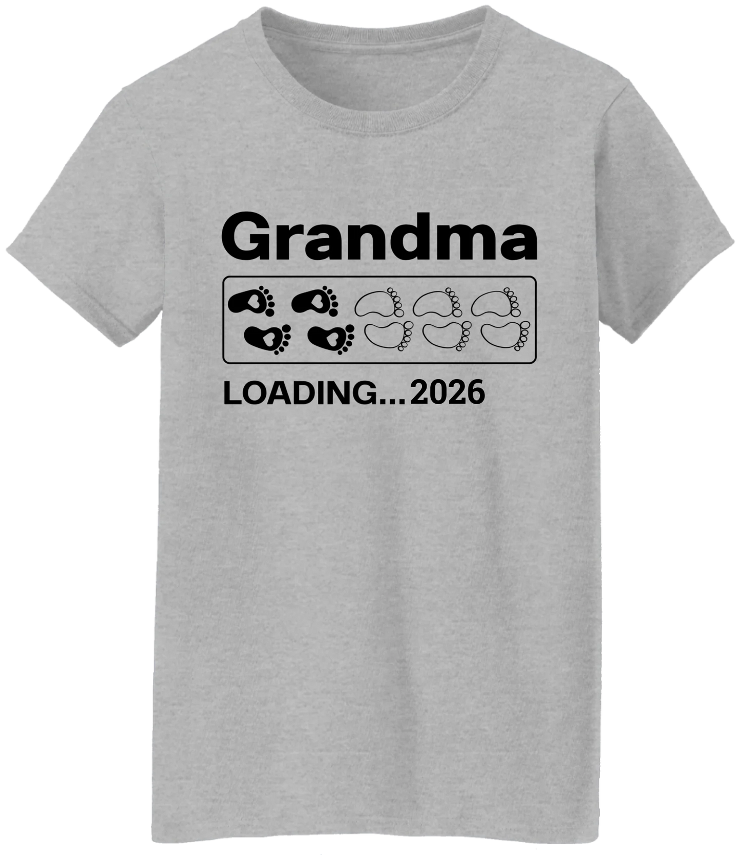 Personalized Grandma & Grandpa Loading Matching Shirts BK