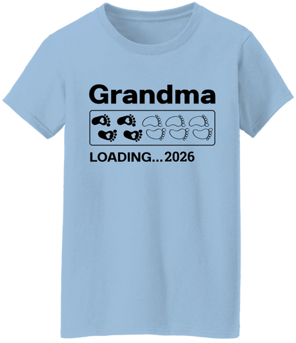 Personalized Grandma & Grandpa Loading Matching Shirts BK