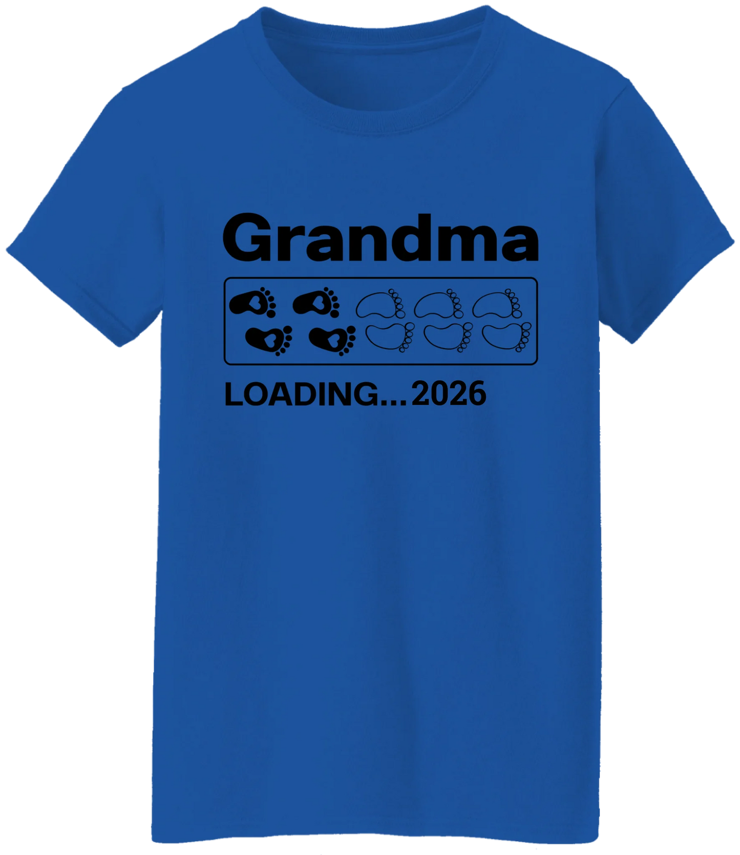 Personalized Grandma & Grandpa Loading Matching Shirts BK