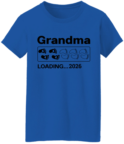 Personalized Grandma & Grandpa Loading Matching Shirts BK