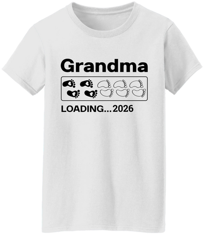 Personalized Grandma & Grandpa Loading Matching Shirts BK