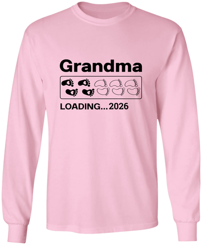Personalized Grandma & Grandpa Loading Matching Shirts BK