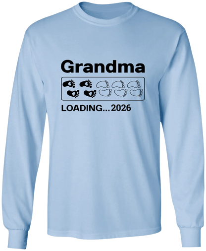 Personalized Grandma & Grandpa Loading Matching Shirts BK