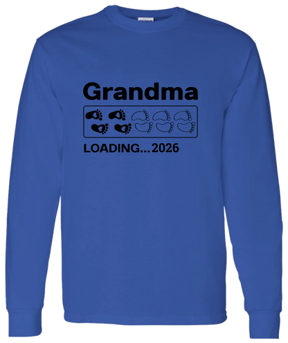 Personalized Grandma & Grandpa Loading Matching Shirts BK