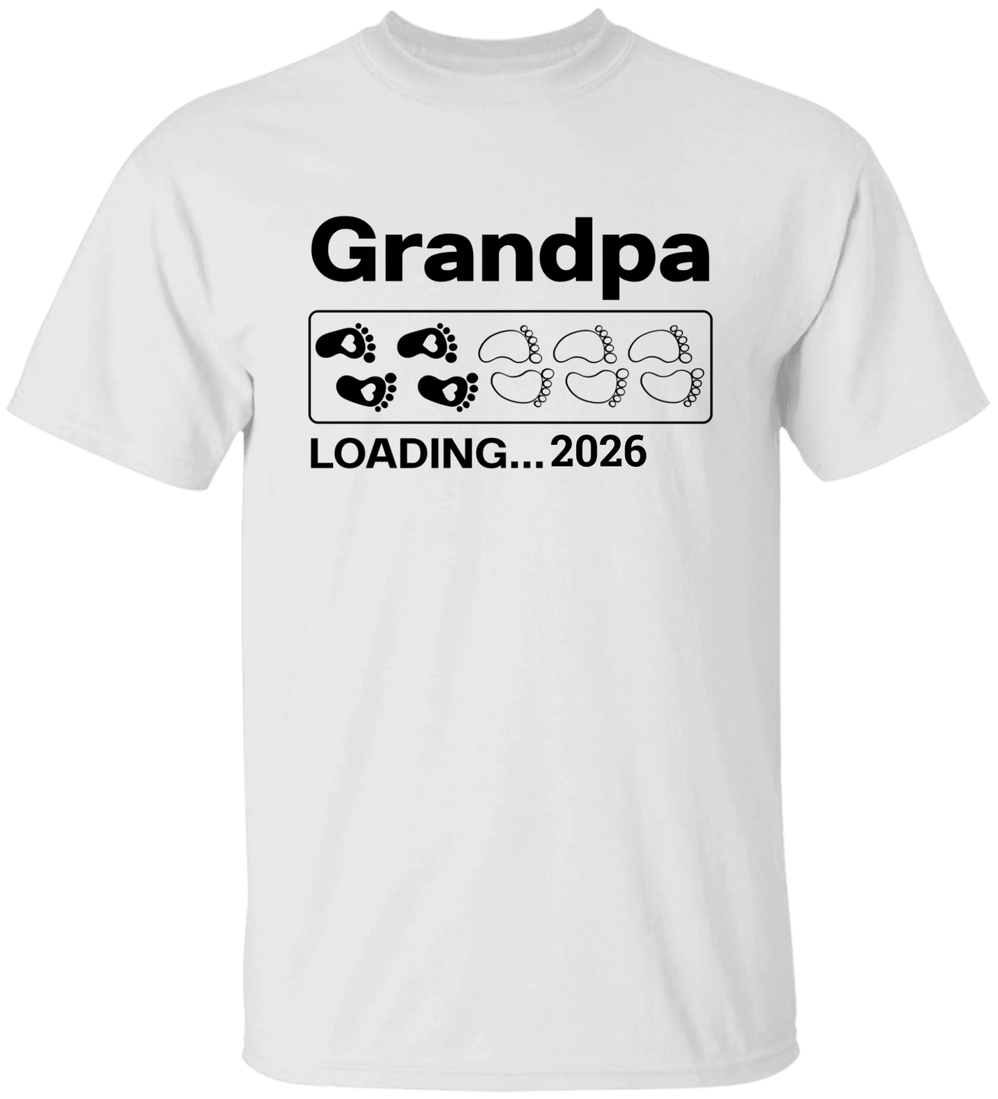 Personalized Grandma & Grandpa Loading Matching Shirts BK
