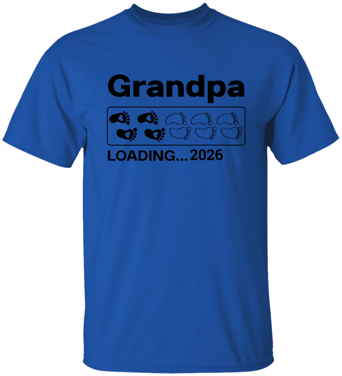 Personalized Grandma & Grandpa Loading Matching Shirts BK