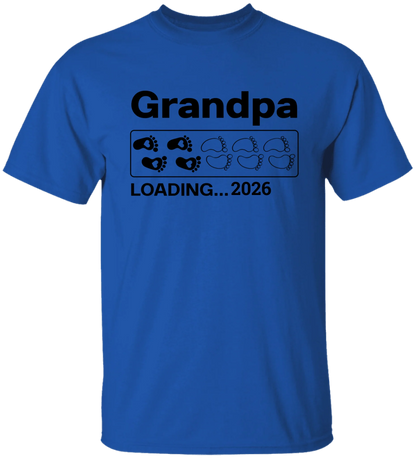 Personalized Grandma & Grandpa Loading Matching Shirts BK