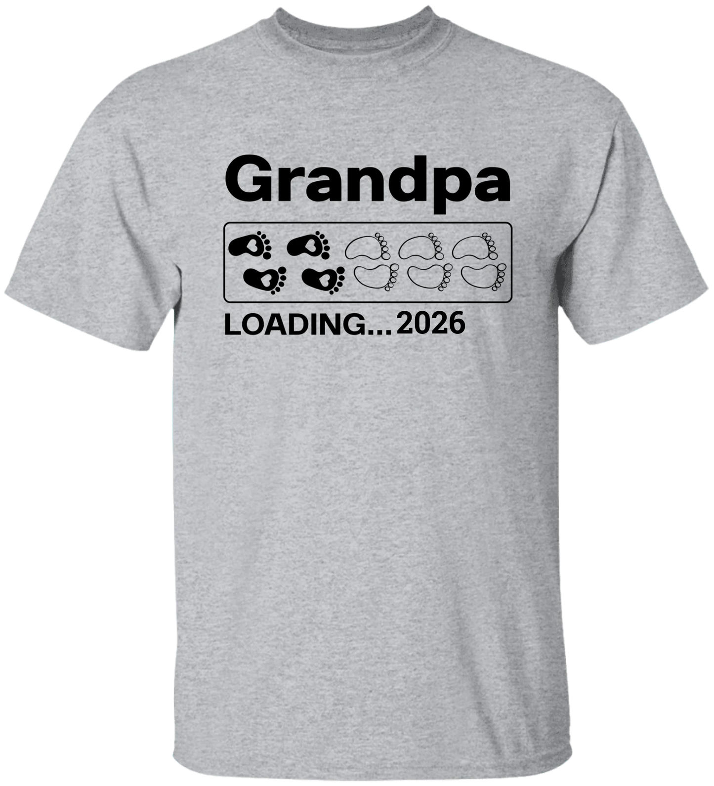 Personalized Grandma & Grandpa Loading Matching Shirts BK