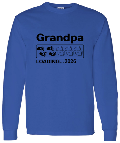 Personalized Grandma & Grandpa Loading Matching Shirts BK
