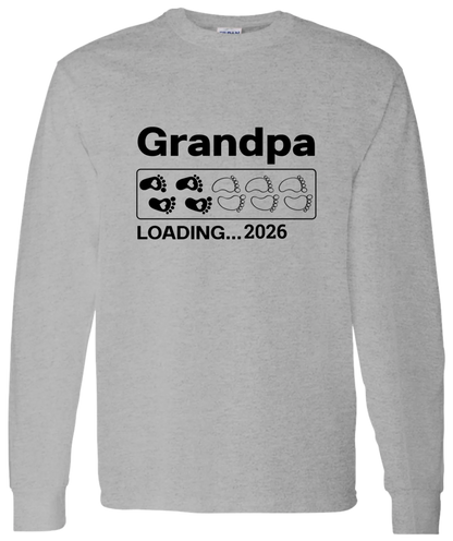 Personalized Grandma & Grandpa Loading Matching Shirts BK