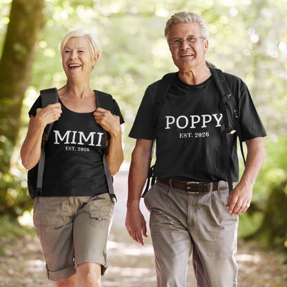 Personalized Mimi & Poppy Matching Shirts