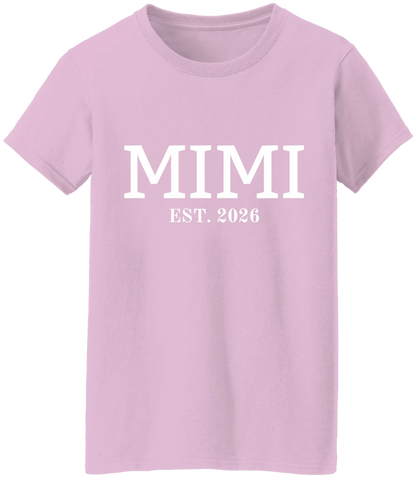 Personalized Mimi & Poppy Matching Shirts