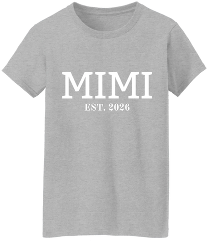 Personalized Mimi & Poppy Matching Shirts