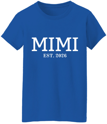 Personalized Mimi & Poppy Matching Shirts