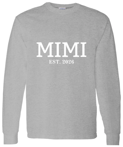 Personalized Mimi & Poppy Matching Shirts