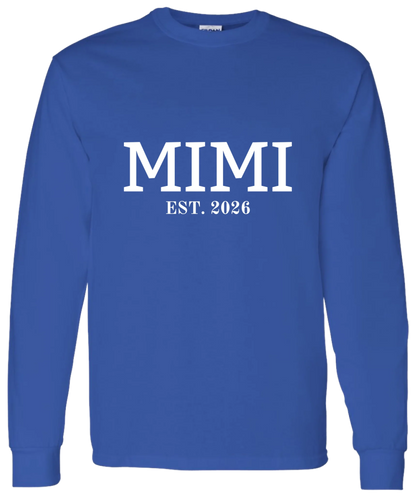 Personalized Mimi & Poppy Matching Shirts