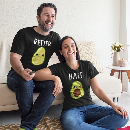 Better Half - Avocado Matching Shirts for Couples