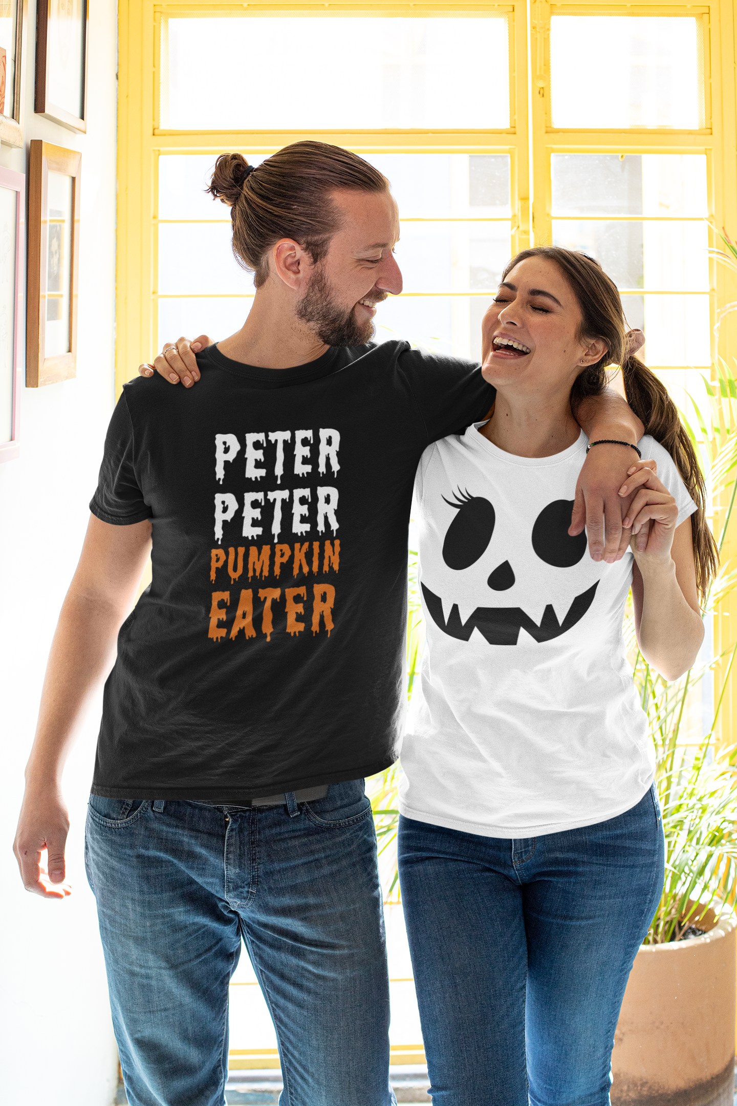 Peter Pumpkin Eater His & Hers Matching Shirts