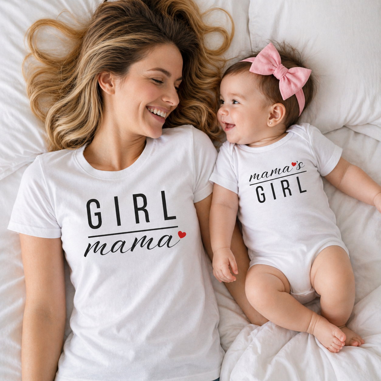 Girl Mama & Mama's Girl Matching Shirts