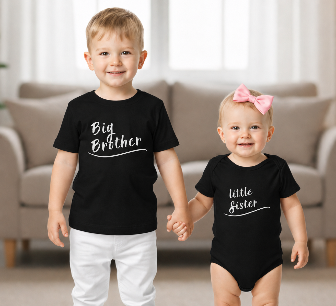 Big Brother & Little Sister Matching Shirts