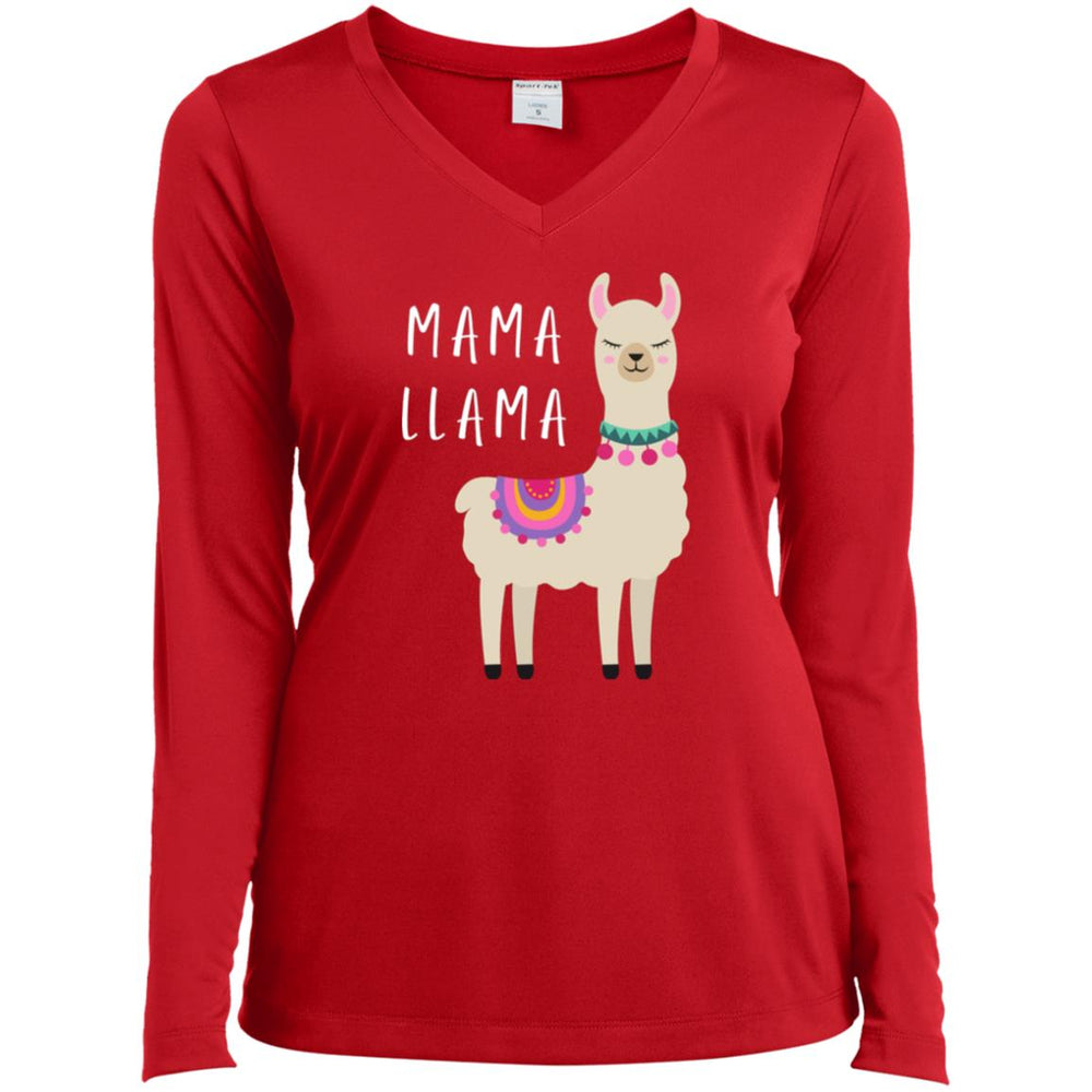 Mama Llama Ladies T-Shirt