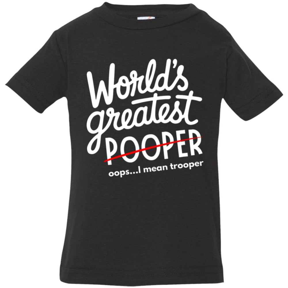 World's Greatest Pooper Infant Bodysuit and Shirts