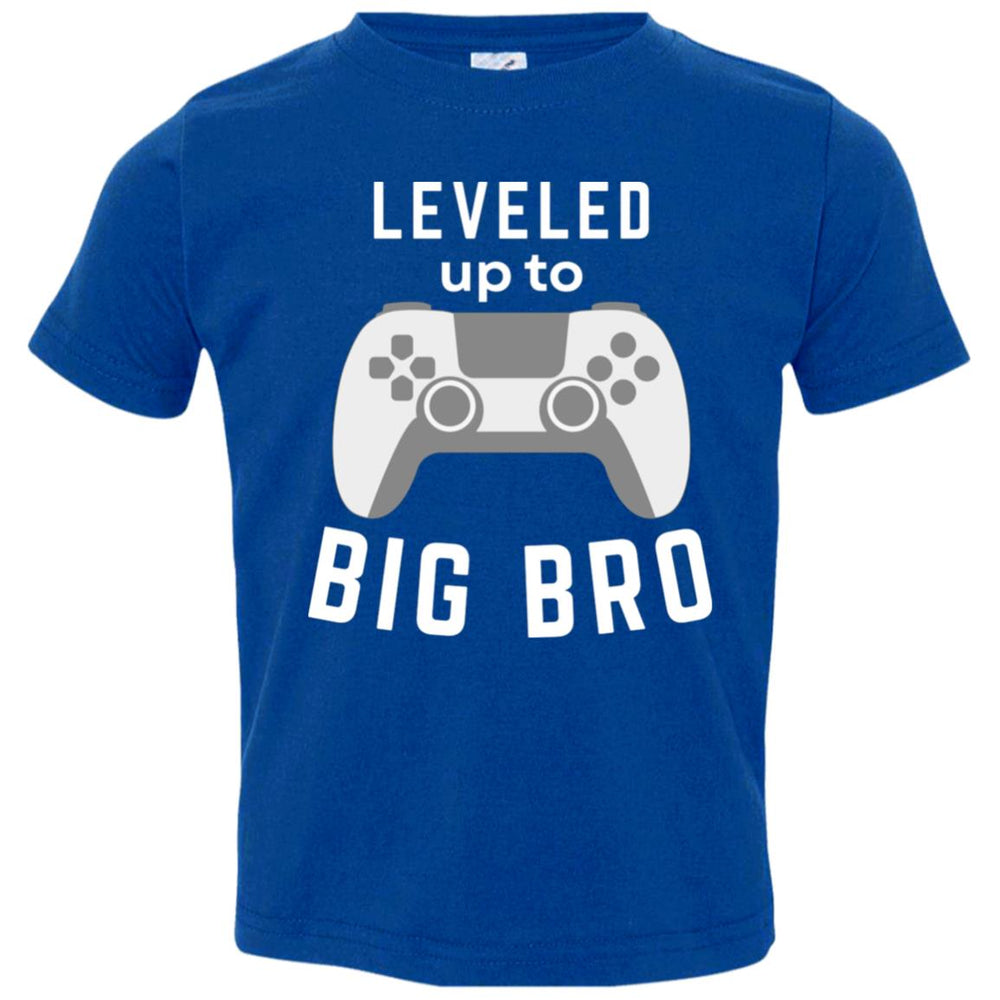 Leveled Up to Big Bro Toddler & Youth Shirts