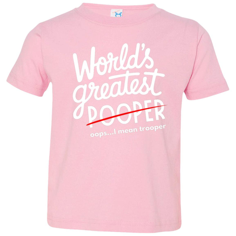 World's Greatest Pooper Infant Bodysuit and Shirts