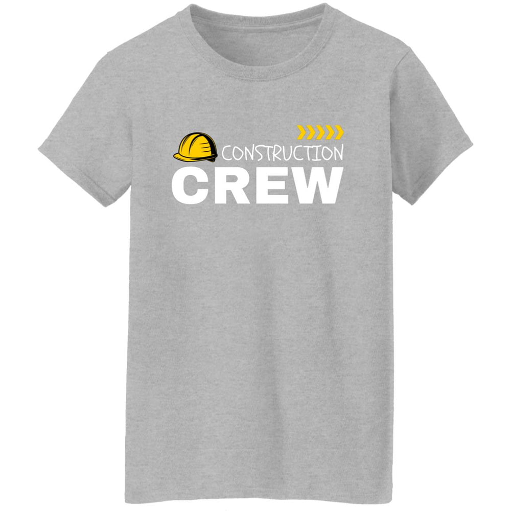 Construction Crew Ladies T-Shirt